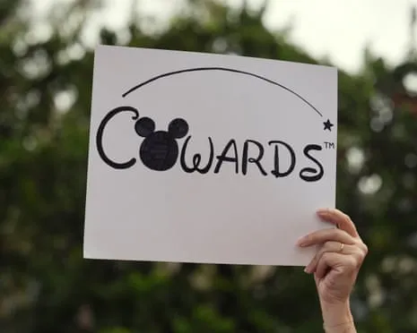 Scores Demonstrate In Front Of Mickey Mouse Company HQ Concerning ‘Un-American’ Jimmy Kimmel Cancellation